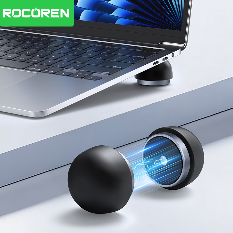 Cooling Stand Tablet - Rocoren Laptopstandaard Notebookaccessoires Laptop Paddestoelhouder Magnetische