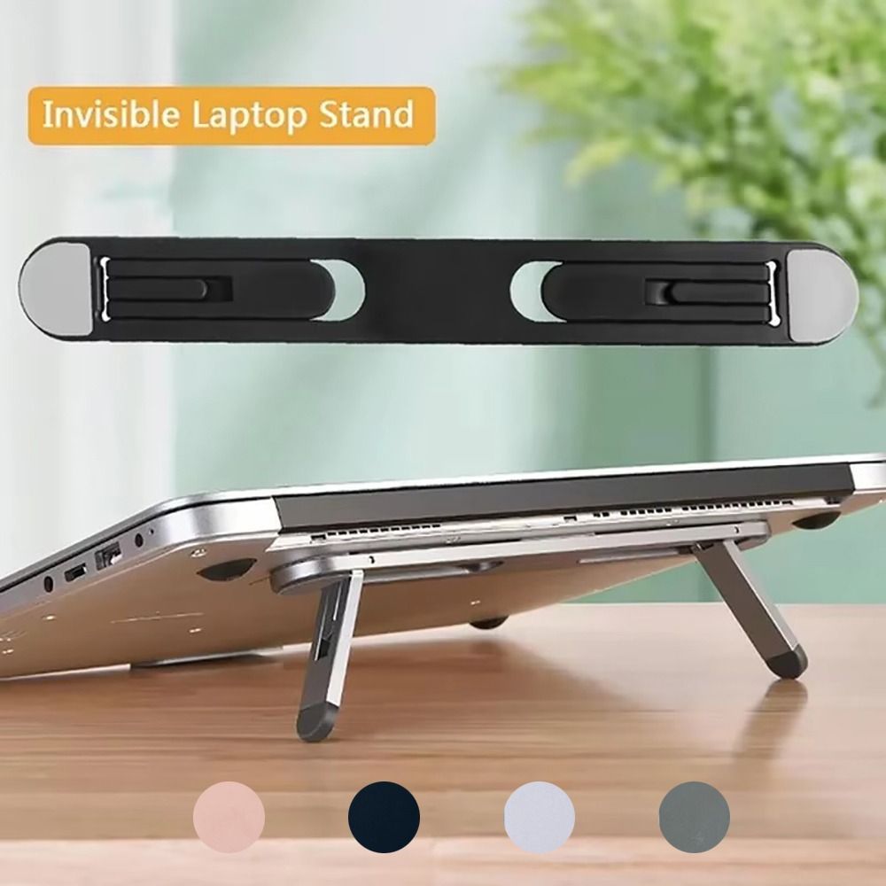 Cooling Stand Tablet - Nieuwe onzichtbare laptopstandaard, opvouwbare universele laptoppoten,