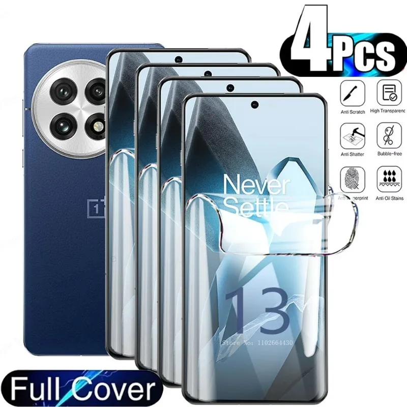 Oneplus Tablet Accessories - 4 STKS Hydrogel Film Voor OnePlus