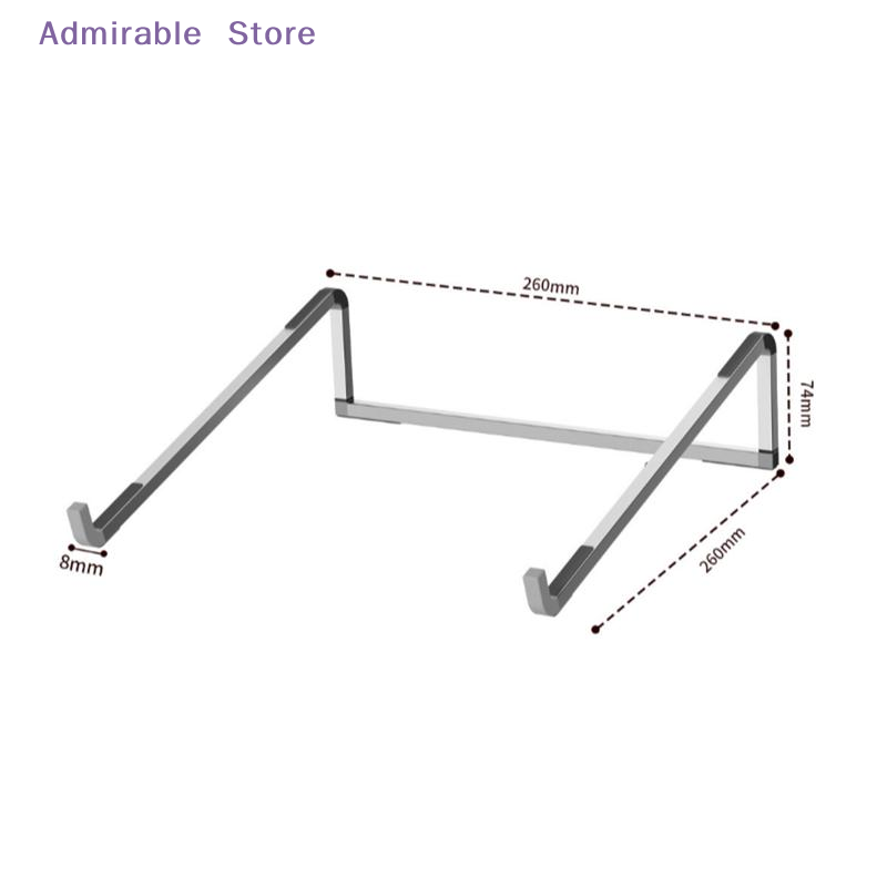 Cooling Stand Tablet - [W]Verstelbare, opvouwbare laptopstandaard, ergonomische, draagbare houder