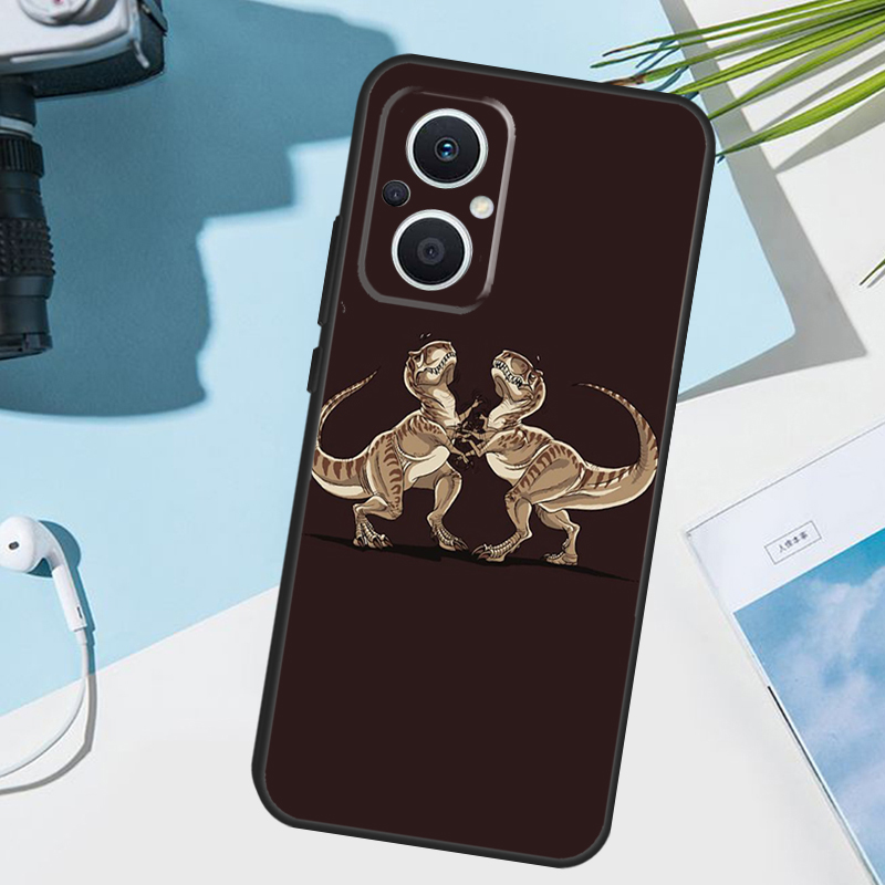 Dragon Dinosaurussen Hoesje vo - Oppo Reno 12 recensie en prijs
