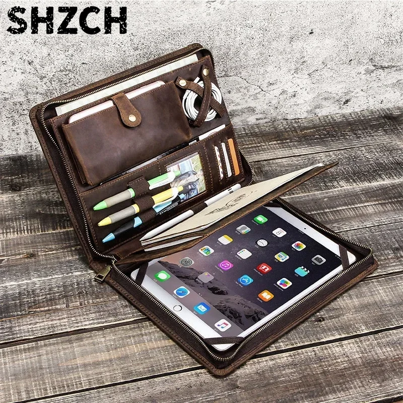 Leren opbergtas voor tablets,  - Tablet Tech Accessories recensie en prijs