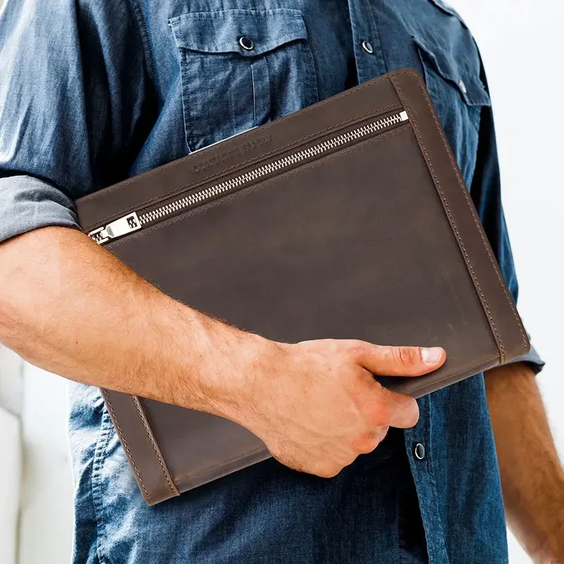 Leren opbergtas voor tablets,  - Tablet Tech Accessories recensie en prijs