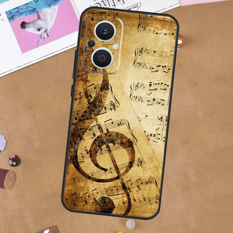 Muzieknootsymbool, pianohoes v - Oppo Reno 12 recensie en prijs