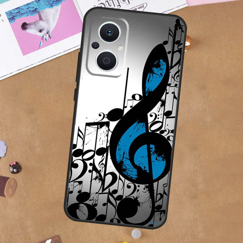 Muzieknootsymbool, pianohoes v - Oppo Reno 12 recensie en prijs