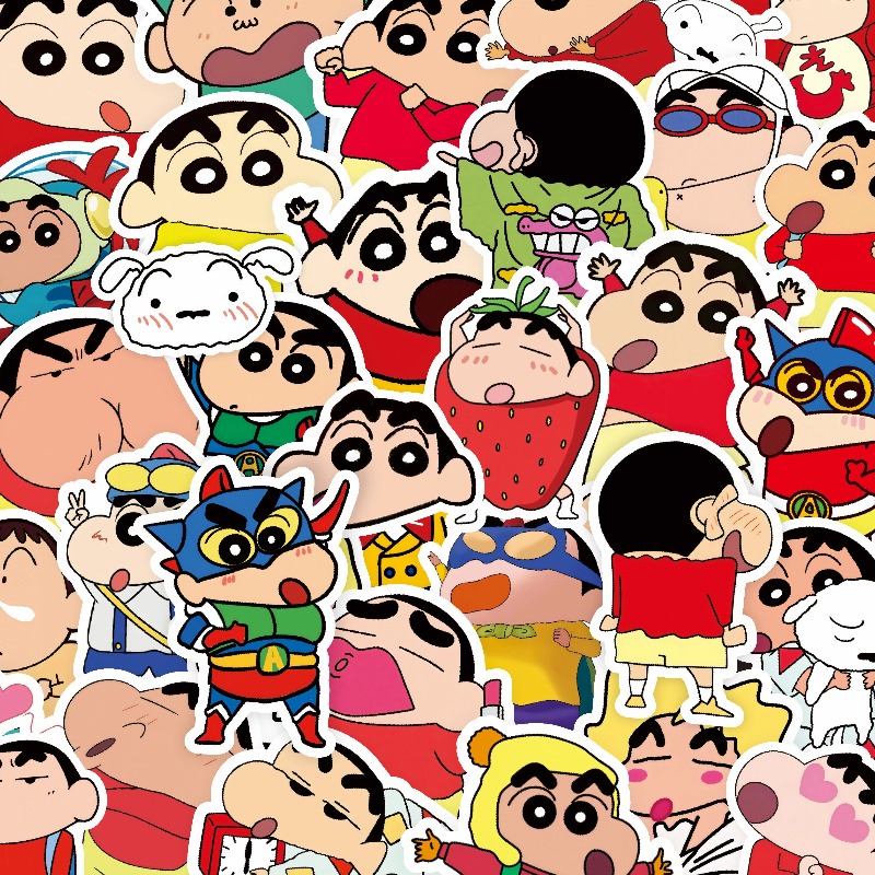 100 stuks Crayon Shin Chan sti - Tablet Cute Accessories recensie en prijs