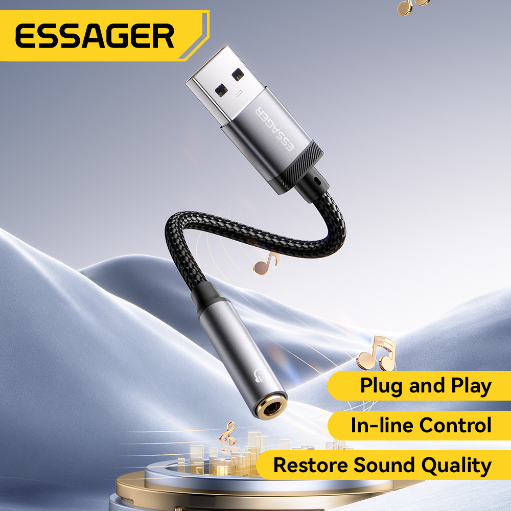 Essager USB naar 3.5mm audioka - Wired Earphone Lightning recensie en prijs